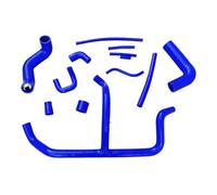 QUNWETX durites de radiateur Compatible avec BMW pour M6 E24 M635CSi S38 1983 1984 1985 1986 1987 1988 1989 Tuyau d'eau De Refroidissement De Radiateur 64211374635(Blue)