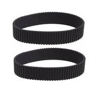 Qunyince CT2610387984 HTD 201-3M-14 Lot de 2 courroies d'entraînement de rabot en caoutchouc 67 dents compatibles avec Bosch Skil
