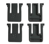 Qunyince Lot de 4 pieds inclinables de rechange pour clavier sans fil Logitech K260 K270 K270r MK260 MK270 MK270r MK275 MK200 MK295