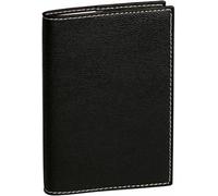 Quo Vadis - 1 Agenda Mensuel Plain + Répertoire - Janvier 2026 à Décembre 2026 - Format 10 x 15 cm - Couverture Club Noir