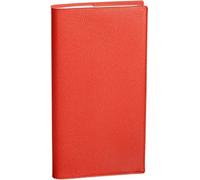 Quo Vadis - 1 Agenda Planing SILMA - Couverture Impala Rouge Corail - Janvier 2027 à Décembre 2027 - Format 8.8 x 17 cm