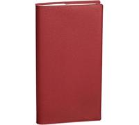 Quo Vadis - 1 Agenda Planing SILMA - Couverture Impala Rouge Vermeil - Janvier 2027 à Décembre 2027 - Format 8.8 x 17 cm