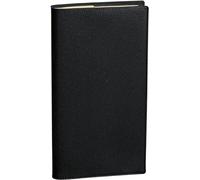 Quo Vadis - 1 Agenda Semainier Italnote (sans répertoire) - Couverture Impala Noir - Janvier 2025 à Décembre 2025 - Format 8,8 x 17 cm