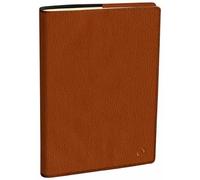 QUO VADIS - 1 Agenda Semainier Président Prestige - Couverture Marlow Camel - Décembre 2025 à Décembre 2026 - Format 21 x 27 cm