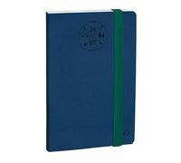 Quo Vadis -1 Agenda Semainier WEEKLY - Affaires SD - Septembre 2026 à Décembre 2027 - Format 10 x 15 cm - Couverture Everest Bleu Denim Avec élastique - 6 Langues