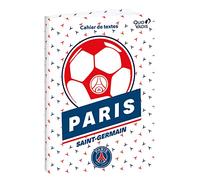 QUO VADIS - 1 Cahier de textes PSG - Visuel Blanc - Dimension : 15 x 21 cm