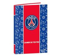 QUO VADIS - 1 Cahier de textes PSG - Visuel Damier Bleu et Rouge - Dimension : 15 x 21 cm