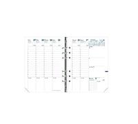 Quo Vadis - 1 Recharge Semainier pour Organiser Timer 21 Planing - Format 15 x 21 cm - Septembre 2026 à Décembre 2027