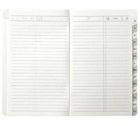 QUO VADIS - 1 Répertoire amovible 9x12.5cm - Accessoire pour Agenda de type Randonnée