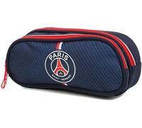 QUO VADIS - 1 Trousse FOURRE-Tout 2 Compartiments PSG - 23 x 10 cm - Visuel Bannière Verticale