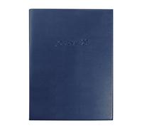 Quo Vadis 294122IE Agenda JOURNAL 29 Multilingua Anno 2026 Colore Blu Formato 21x29,7 cm Giornaliera 12 Mesi Gennaio-Dicembre Carta Bianca Copertina Amovibile in Sintetico Grana Pelle Cassandra