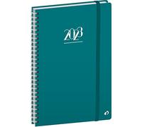 Quo Vadis 684112Q Agenda président S Langue italienne Année 2023 Couleur verte Format 21 x 27 cm Semaine 13 mois Dicembre-Dicembre Papier blanc avec spirale Couverture amovible Oslo