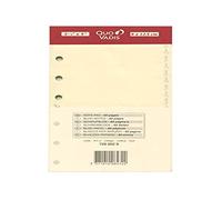 Quo Vadis - Accessoires de TIMER - Recharge BLOC-NOTES pour TIMER 14 - Papier ivoire Clairefontaine - Format 8x12,5cm