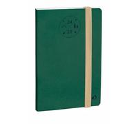 Quo Vadis - Agenda 16 mois - 2024-2025 - Président SD - Semainier Planning - Multilingue - Everest - Vert - 16 mois de septembre à décembre - 21x27 cm - Papier Clairefontaine blanc