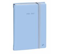 Quo Vadis - Agenda 16 mois - 2025-2026 - Plan Note - Semainier Notes - Multilingue - Pastel - Bleu clair - 16 mois de septembre à décembre - 15x21 cm