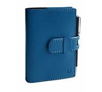 Agenda Quo Vadis Miniday ML Soho avec porte-mine - 7x10cm - Journalier - Janv/Déc - Bleu acier