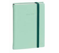 Quo Vadis Agenda 2026-2027 Eurotextagenda ML Silk Vert Eau 12x17 cm