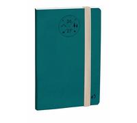 Quo Vadis Agenda 2026-2027 Planning 21 SD ML Everest Vert caraïbes 15x21 cm
