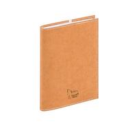 Quo Vadis - Agenda - 2026 - Affaires Recyclé - Semainier Planning - Multilingue - Nelies - Marron - 13 mois de déc. à déc. - 10x15 cm - recyclé