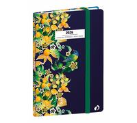 Quo Vadis - Agenda - 2026 - Affaires - Semainier Planning - Français - Catalina Estrada - Physalis - Multicolore - 13 mois de décembre à décembre - 10x15 cm - Papier blanc - Fabrication française