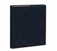 Quo Vadis - Agenda 2026 - Exécutif Prestige - Semainier Planning - Multilingue - Marlow Bleu - 13 mois de décembre à décembre- 16x16cm - Papier ivoire