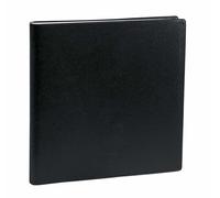 Quo Vadis - Agenda - 2026 - Exécutif - Semainier Planning - Français - Impala Noir avec répertoire - 14 mois décembre-janvier - 16x16cm - Papier blanc
