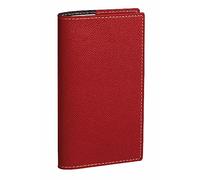 Quo Vadis - Agenda - 2026 - Ital B - Semainier Horizontal - Italien - Club - Rouge - 12 mois de janvier à décembre - 8,8x17 cm - Papier Clairefontaine blanc - Fabrication française