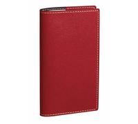 Quo Vadis - Agenda - 2026 - Ital B - Semainier Horizontal - Italien - Club - Rouge - 12 mois de janvier à décembre - 8,8x17 cm - Papier Clairefontaine blanc - Fabrication française