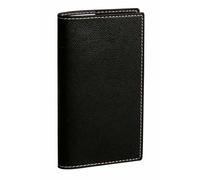 Quo Vadis - Agenda 2026 - Italnote B - Semainier Horizontal - Français - Club Noir - 12 mois 1/2 de mi-décembre à décembre - 8,8x17cm - Papier blanc