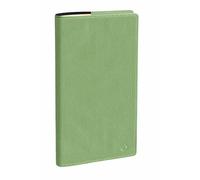 Quo Vadis - Agenda - 2026 - Italnote Prestige - Semainier Horizontal - Français - Marlow - Vert - 14 mois décembre-janvier - 8,8x17cm - Papier ivoire