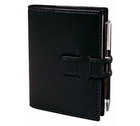 Quo Vadis - Agenda 2026 - Miniweek Prestige - Semainier Horizontal - Français - Soho Noir porte mine- 12 mois janvier-décembre - 7x10cm -Papier ivoire