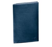 Quo Vadis - Agenda - 2026 - Président Prestige - Semainier Planning - Français - Montebello - Bleu - 13 mois de décembre à décembre - 21x27 cm - Cuir pleine fleur de vachette