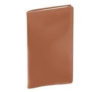 Quo Vadis - Agenda 2026 - Président - Semainier Planning - Français - Luna Marron - 14 mois décembre-janvier - 21x27cm - Papier blanc - Croûte de cuir