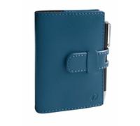 Quo Vadis Agenda 2027 Mini 2 Days Prestige FR Soho Bleu acier 7x10 cm