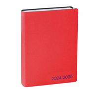 Agenda scolaire journalier Quo Vadis 2021 2022 Galaxy Rouge Rouge G