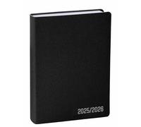Agenda scolaire Quo Vadis Eurotextagenda Collection Galaxy Multilingue Année 2025-2026 12 x 17 cm Noir