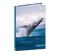 Quo Vadis - Agenda année scolaire - 2025-2026 - Eurotextagenda - Journalier - Multilingue - Mes potes à pattes sauvages - Multicolore - 12 mois de août à juillet - 12x17 cm