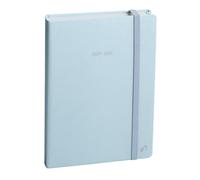 Quo Vadis - Agenda année scolaire - 2025-2026 - Eurotextagenda - Journalier - Multilingue - Pastel - Bleu clair - 12 mois de août à juillet - 12x17 cm