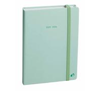 Quo Vadis - Agenda année scolaire - 2025-2026 - Eurotextagenda - Journalier - Multilingue - Pastel - Vert clair - 12 mois de août à juillet - 12x17 cm