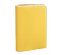 Quo Vadis - Agenda année scolaire 2025-2026 - Eurotextagenda Recyclé - Journalier - Multilingue - Equology - Jaune - 12 mois août à juillet - 12x17cm