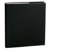 Quo Vadis - Agenda année scolaire - 2025-2026 - Exécutif Septembre - Semainier Planning - Français - Toscana - Noir - 13 mois de août à août - 16x16cm