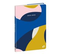 Quo Vadis - Agenda année scolaire - 2025-2026 - Hebdocolor 21 - Semainier Horizontal - Français - Atmosphere - Multicolore - 12 mois de août à juillet - 15x21 cm