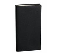 Quo Vadis - Agenda année scolaire 2025-2026 - Italsept Spiralé Prestige - Semainier Horizontal Français - Impala Noir - 13 mois août à août - 8,8x17cm