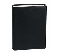 QUO VADIS - Agenda scolaire - 2025-2026 - Textagenda 21 - Journalier - Français - Impala Noir - 12 mois septembre-août - 13x21cm - Papier blanc
