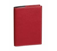 Quo Vadis - Agenda année scolaire - 2024-2025 - Universitaire - Semainier Planning - Français - Club - Rouge - 13 mois de août à août - 10x15 cm - Papier Clairefontaine blanc - Fabrication française