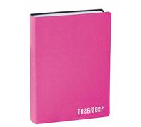Quo Vadis - Agenda année scolaire - 2026-2027 - Eurotextagenda 15 - Journalier - Multilingue - Galaxy - Rose - 12 mois de août à juillet - 10x15 cm
