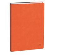 Quo Vadis - Agenda année scolaire - 2026-2027 - Eurotextagenda - Journalier - Multilingue - Roma - Orange - 12 mois de août à juillet - 12x17 cm - Papier Clairefontaine blanc - Fabrication française