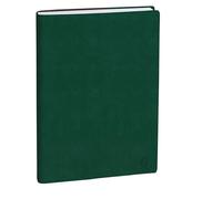 Quo Vadis - Agenda année scolaire - 2026-2027 - Eurotextagenda - Journalier - Multilingue - Roma - Vert - 12 mois de août à juillet - 12x17 cm - Papier Clairefontaine blanc - Fabrication française