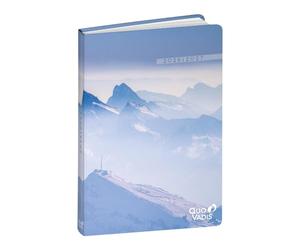 Quo Vadis - Agenda année scolaire - 2026-2027 - Eurotextagenda Recyclé - Journalier - Multilingue - Respire - Montagne - 12 mois de août à juillet - 12x17 cm