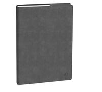 Quo Vadis - Agenda avec répertoire - 2027 - Affaires - Semainier Planning - Italien - Roma - Gris - 13 mois de décembre à décembre - 10x15 cm - Papier Clairefontaine blanc - Fabrication française